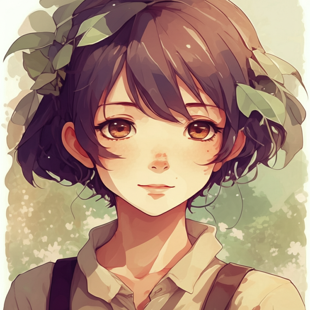 Ghibli style version of Portrait Transformation